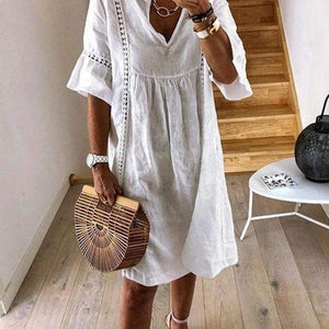 Bawełniana Sukienka Boho - Parine