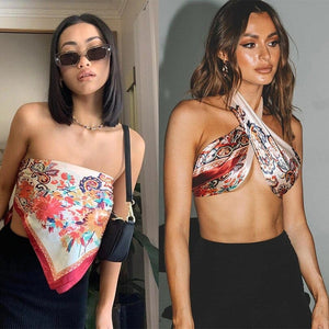 parine.pl NA PLAŻĘ > KAPELUSZE I BANDANY Bandana W Zwierzęcy Wzór