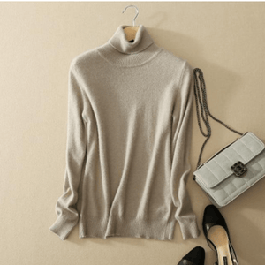 parine.pl Beżowy / XL Sweter 4.