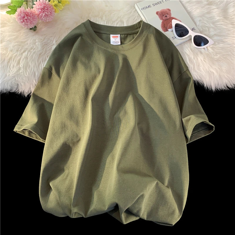 Bawełniany T-Shirt Oversize