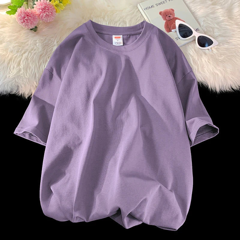 Bawełniany T-Shirt Oversize