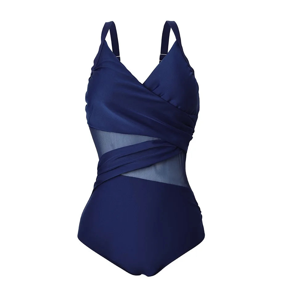 Jednoczęściowy Strój Kąpielowy Plus Size