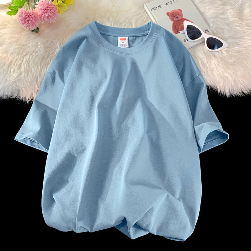 Bawełniany T-Shirt Oversize