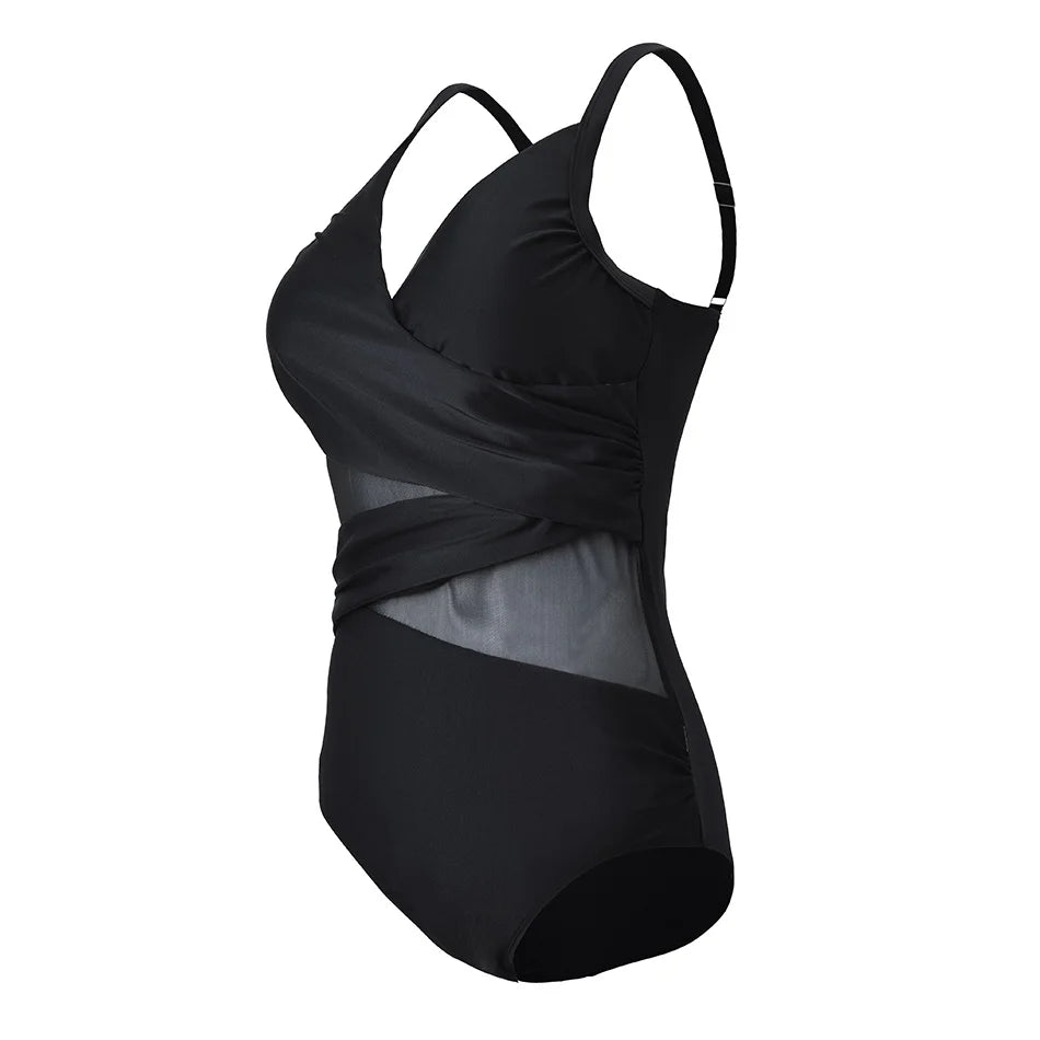 Jednoczęściowy Strój Kąpielowy Plus Size