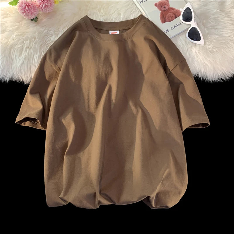 Bawełniany T-Shirt Oversize
