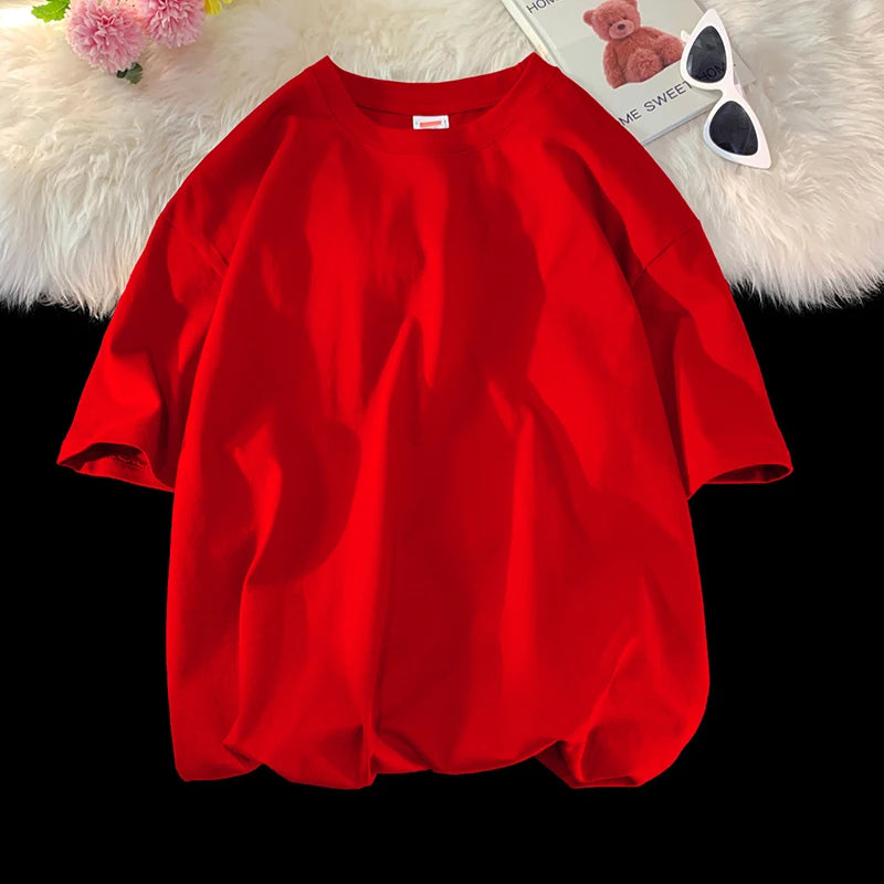 Bawełniany T-Shirt Oversize