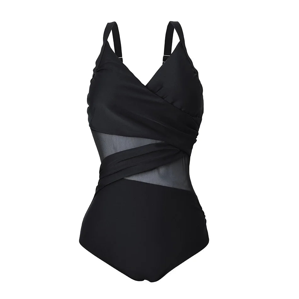 Jednoczęściowy Strój Kąpielowy Plus Size