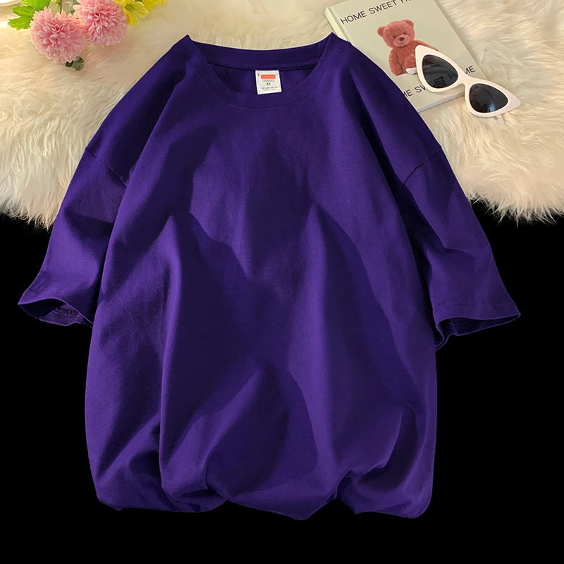 Bawełniany T-Shirt Oversize