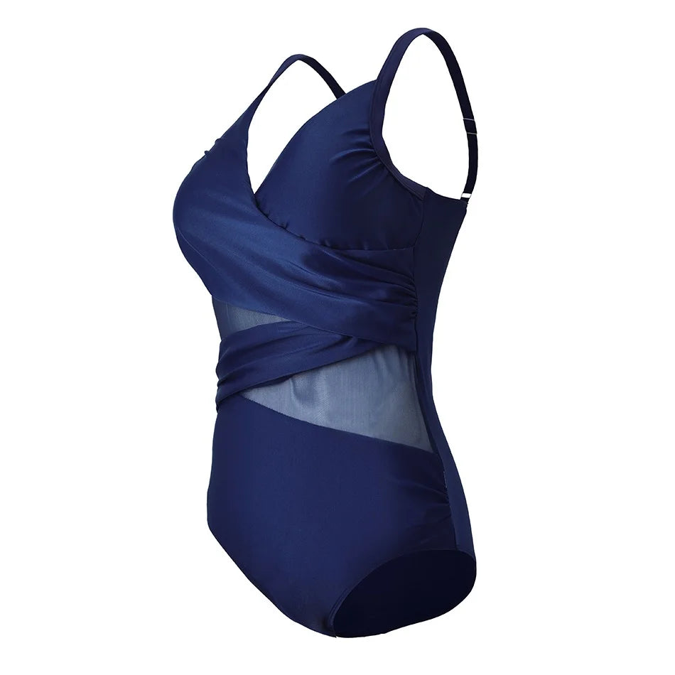 Jednoczęściowy Strój Kąpielowy Plus Size