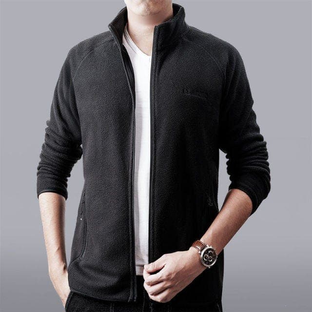 Parine Black zipper Pocket / M Bluza meska 84