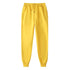 Parine 4XL / Yellow / China Długie Bawełniane Spodnie Dresowe Męskie