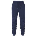 Parine S / Navy Blue / China Długie Bawełniane Spodnie Dresowe Męskie