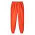 Parine XXXL / Orange / China Długie Bawełniane Spodnie Dresowe Męskie