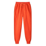 Parine XXXL / Orange / China Długie Bawełniane Spodnie Dresowe Męskie