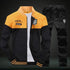 Parine FK065 Yellow / 4XL Dwukolorowy Komplet Dresowy Męski