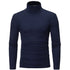 Parine Navy / M50-60kg Elastyczny Sweter Męski Z Wełny