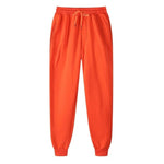 Parine S / Orange / China Jednolite Klasyczne Spodnie Dresowe Męskie