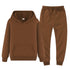 Parine brown / L  170CM---70KG / China Jednolity Komplet Dresowy Męski