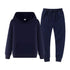 Parine Navy / S  160CM---55KG / China Jednolity Komplet Dresowy Męski