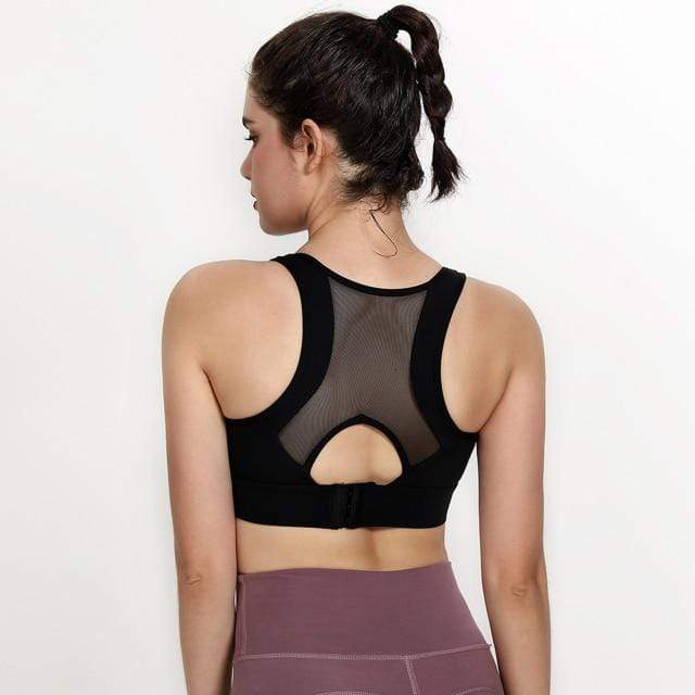 Parine A Black / XL Sports Bra