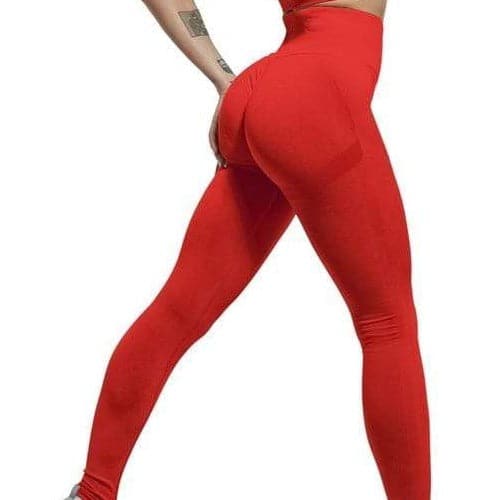 Parine Red / XL Sports leggins 1