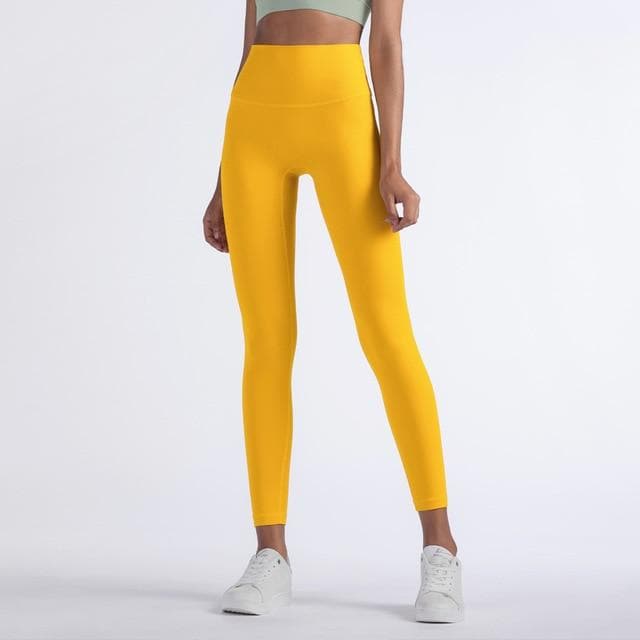 Parine honey yellow / M Sports leggins