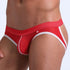 Parine 4003-SD2 Red / M / China Stringi meskie 12