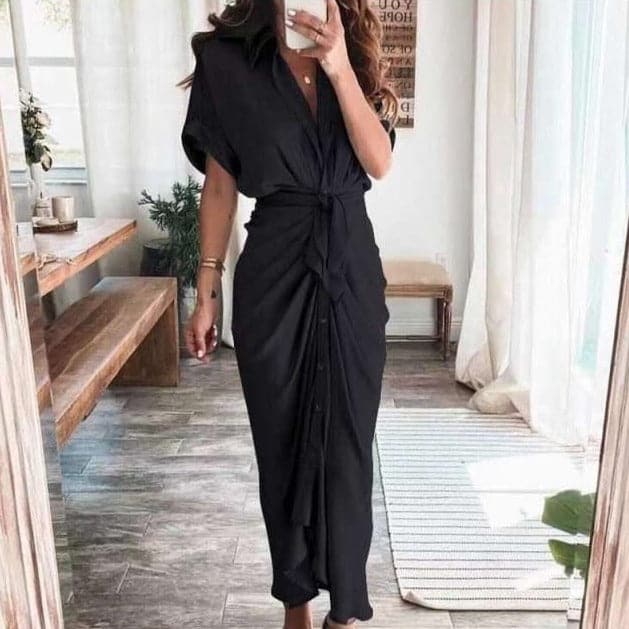 Parine 01 Black / XXL Sukienka 251