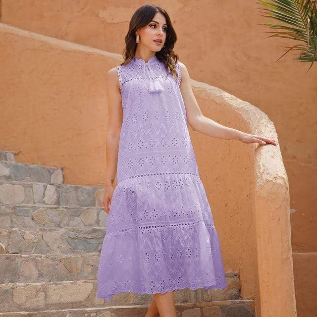 Parine Purple / S / China Sukienka