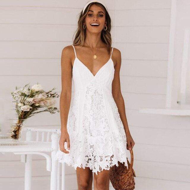 Parine Odzież > Sukienka White / S Sukienka
