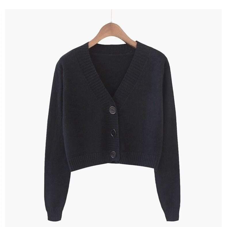 Bawełniany Zapinany Sweter - Parine