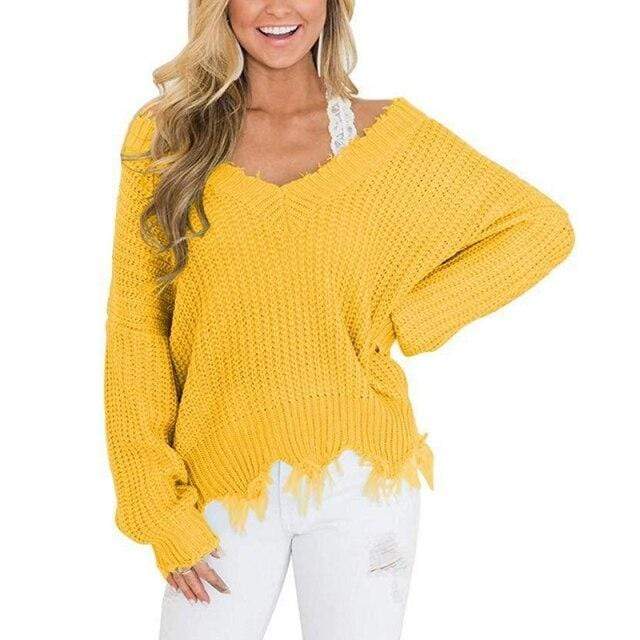 Parine Asian Size 3XL / China / Yellow Sweter