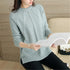 Parine L / pea green color Sweter