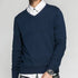 Parine dark blue / XXL Sweter meski 5
