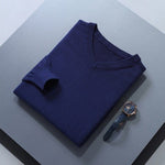 Parine dark blue / S Sweter meski 7