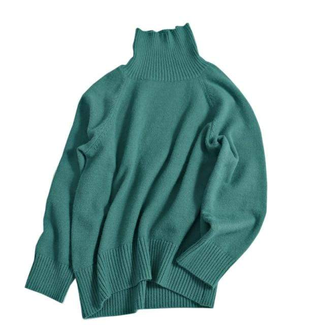 Parine One Size / Green 9118 Sweter (No size)