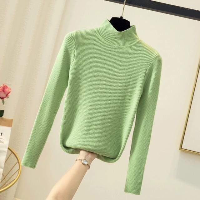 Parine One Size / light green-71 Sweter (No size)