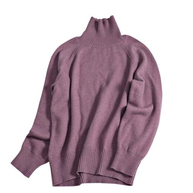 Parine One Size / Purple 9118 Sweter (No size)