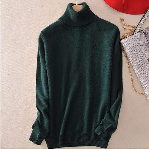 Parine S / Dark green Sweter