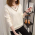 Parine S / White Sweter
