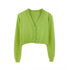 Bawełniany Zapinany Sweter - Parine