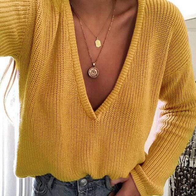 Parine XL / Yellolw Sweter