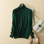 Parine XXXL / Dark green Sweter