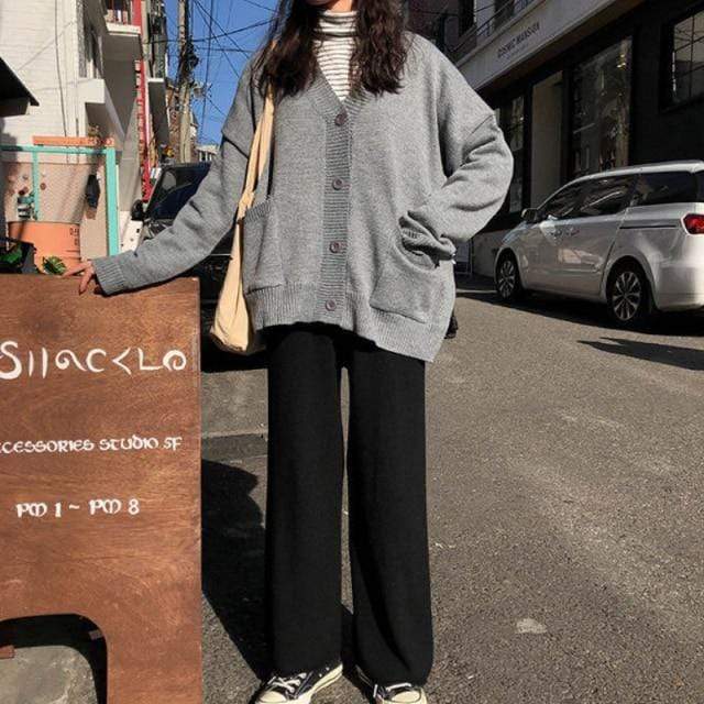 Parine XXXL / gray Sweter