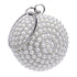 Parine YM1060silver Torebka wizytowa 17