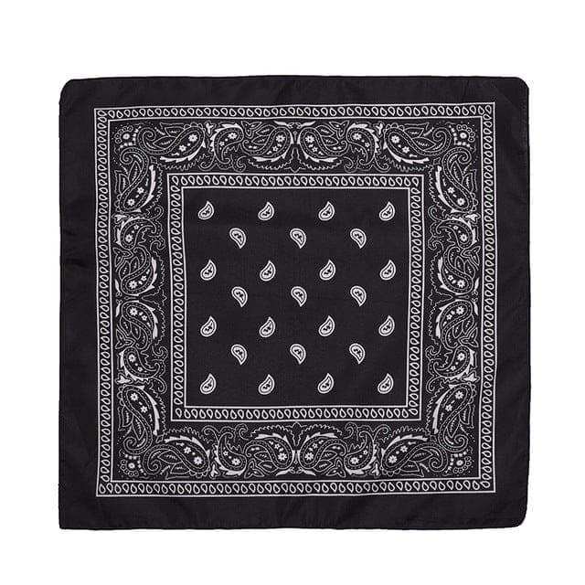 parine.pl Czarny Bandana W Stylu Boho