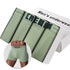 parine.pl Bielizna męska > Boskerki (4)CM001-Green / M / China|4pcs Bawełniane Elastyczne Bokserki 4 PARY