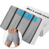 parine.pl Bielizna męska > Boskerki (4)CM001-Grey / M / China|4pcs Bawełniane Elastyczne Bokserki 4 PARY