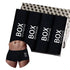 parine.pl Bielizna męska > Boskerki (4)OR6605-Black / M / China|4pcs Bawełniane Elastyczne Bokserki 4 PARY