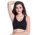parine.pl Bielizna > Biustonosz > Plus Size Bra Czarny / 5XL Bezszwowy Sportowy Biustonosz Plus Size